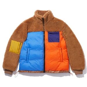 NWOT KULE Krispie Colorblock Fleece Jacket